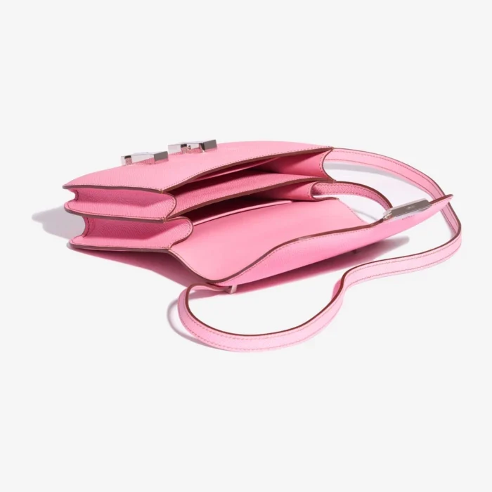 High-End Hermès Inspired Constance 18 Epsom 5P Bubblegum PHW - Direct Luxury Fashion - Image 5