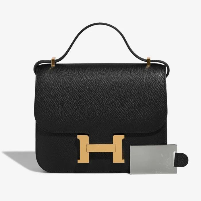 High-End Hermès Inspired Constance 18 Epsom Black GHW – Direct Luxury Fashion