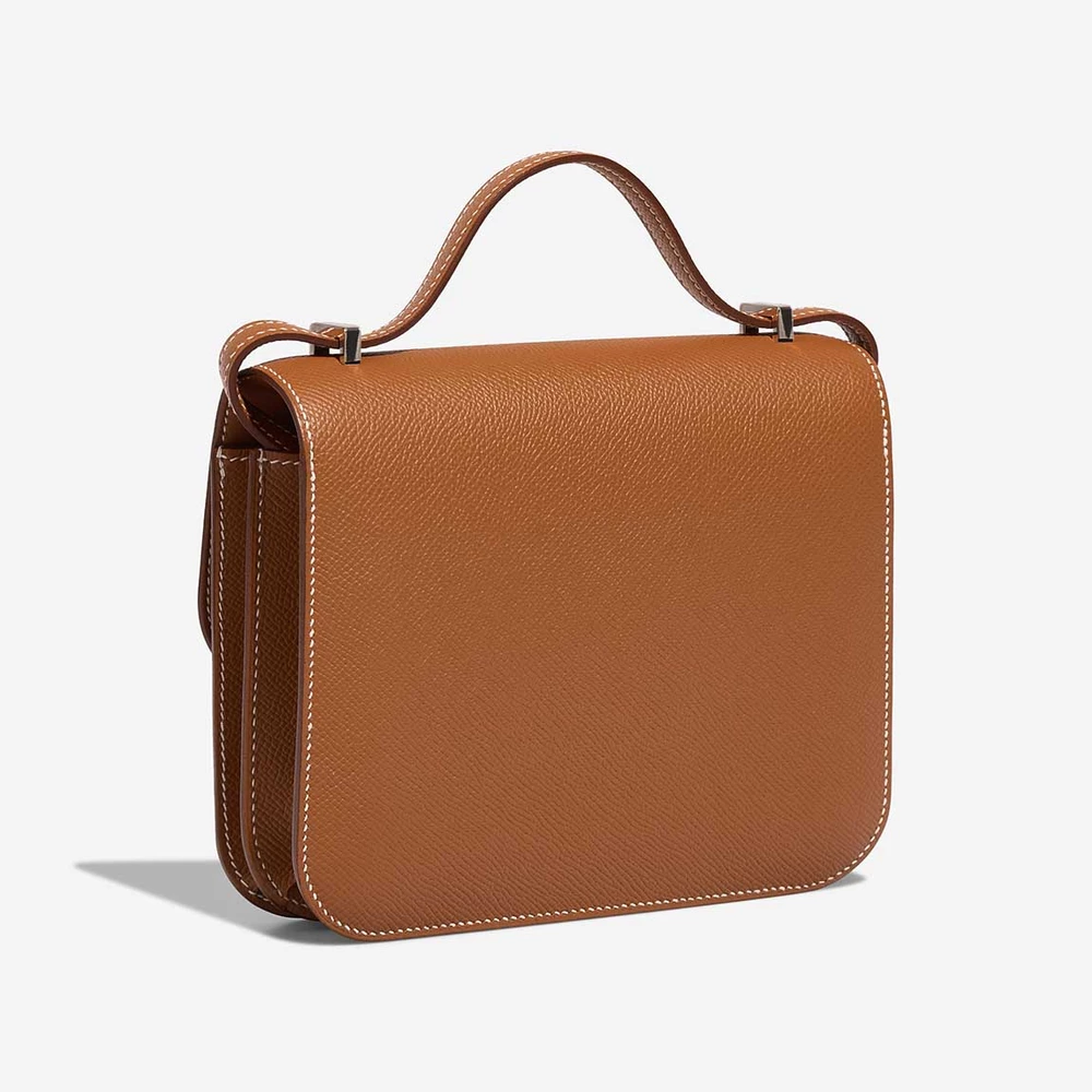 High-End Hermès Inspired Constance 18 Epsom Gold PHW – Direct Luxury Fashion - Premium Alternative Bag