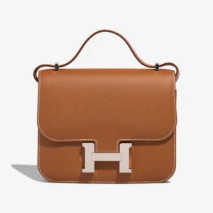 High-End Hermès Inspired Constance 18 Epsom Gold PHW - Direct Luxury Fashion