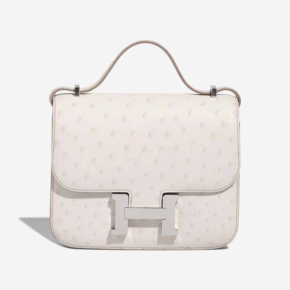 High-End Hermès Inspired Constance 18 Ostrich Beton PHW – Direct Luxury Fashion - Designer Inspired Luxury Bag