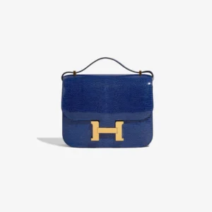 High-End Hermès Inspired Constance 18 Blue Sapphire GHW