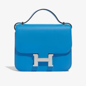 High-End Hermès Inspired Constance 18 Swift Blue Frida PHW - Direct Luxury Fashion