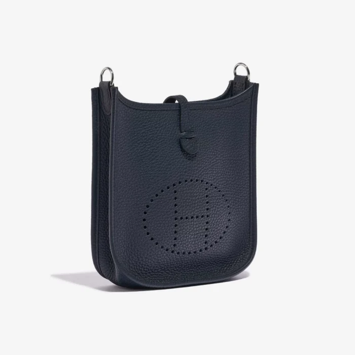 High-End Hermès Inspired Evelyne 16 Clemence Blue Nuit PHW - Direct Luxury Fashion - Image 4