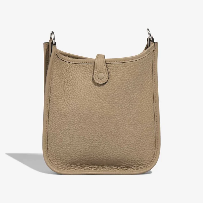 High-End Hermès Inspired Evelyne 16 Taurillon Clemence Beige Marfa PHW - Direct Luxury Fashion - Image 3