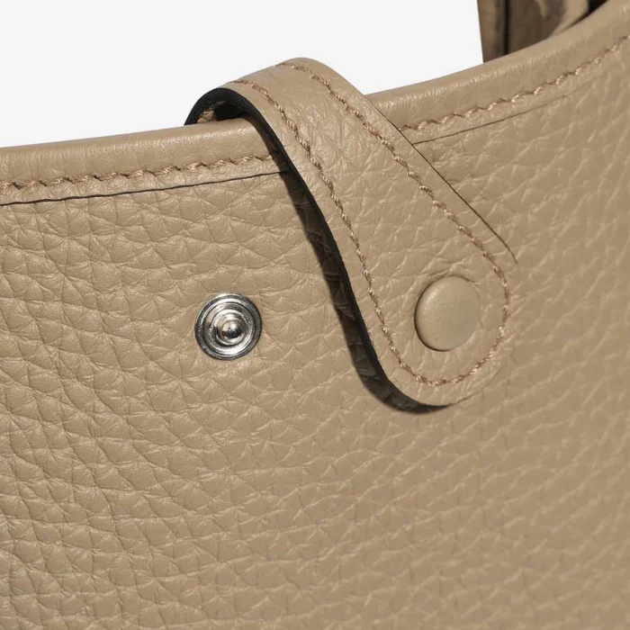 High-End Hermès Inspired Evelyne 16 Taurillon Clemence Beige Marfa PHW - Direct Luxury Fashion - Image 7