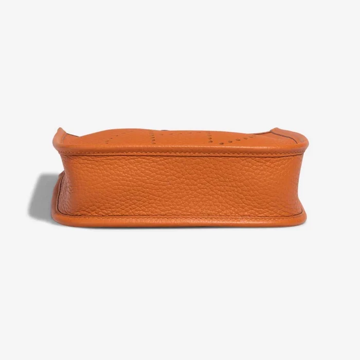 High-End Hermès Inspired Evelyne 16 Taurillon Clemence Orange PHW - Direct Luxury Fashion - Image 4