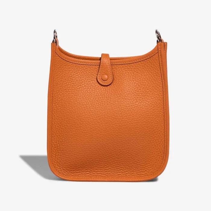 High-End Hermès Inspired Evelyne 16 Taurillon Clemence Orange PHW - Direct Luxury Fashion - Image 3
