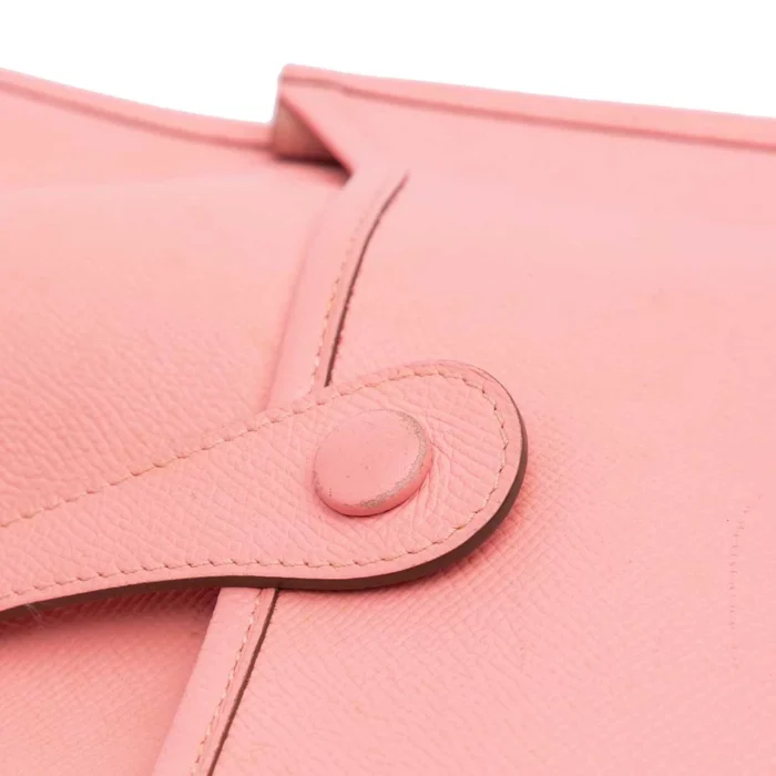 High-End Hermès Inspired Evelyne 29 Epsom Rose Confetti PHW - Direct Luxury Fashion - Image 5