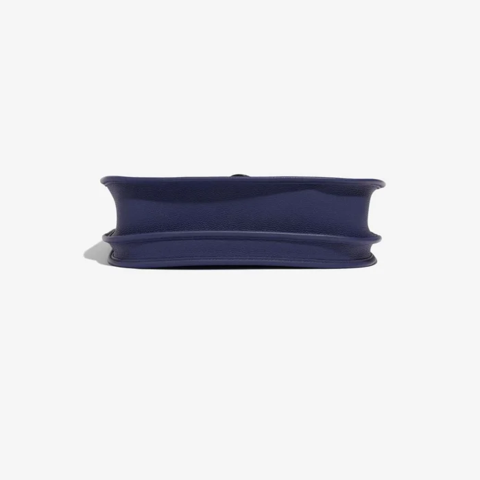 High-End Hermès Inspired Evelyne 29 Taurillon Clemence Blue Sapphire GHW - Direct Luxury Fashion - Image 3