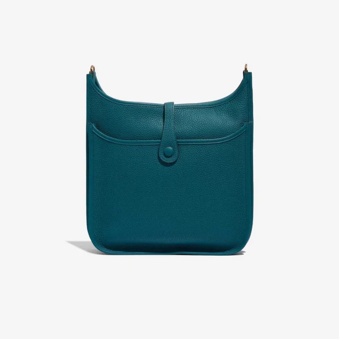 High-End Hermès Inspired Evelyne 29 Taurillon Clemence Vert Bosphore GHW - Direct Luxury Fashion - Image 2