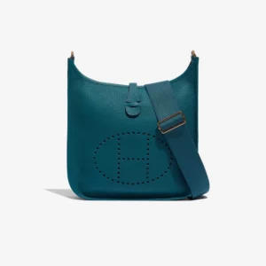 High-End Evelyne 29 Taurillon Clemence Vert Bosphore GHW