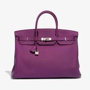 High-End Hermès Inspired HSS Birkin 40 Togo Anemone/Bamboo PHW