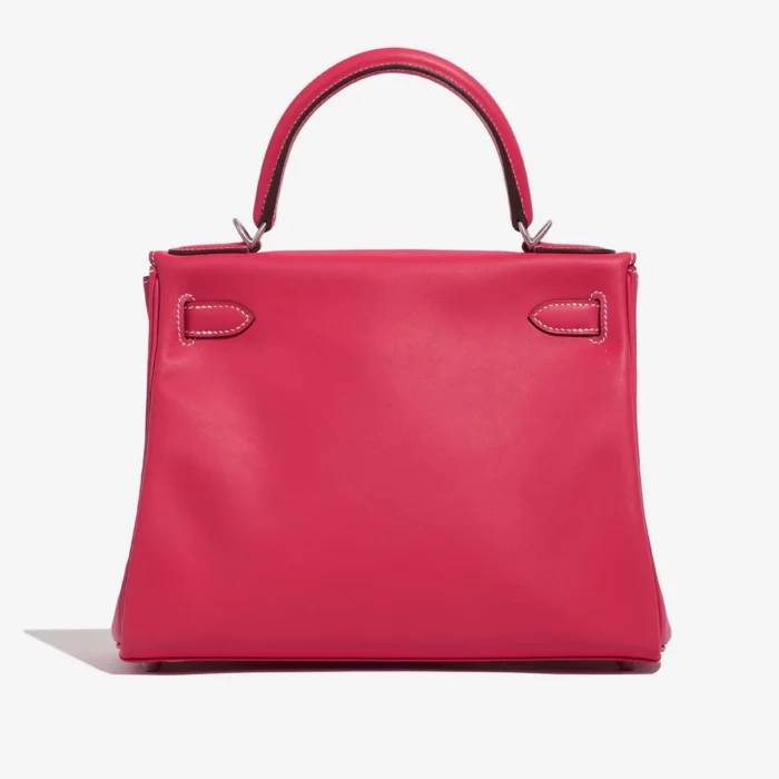High-End Hermès Inspired HSS Kelly 28 Rose Extreme/Rose Sakura PHW - Direct Luxury Fashion - Image 2