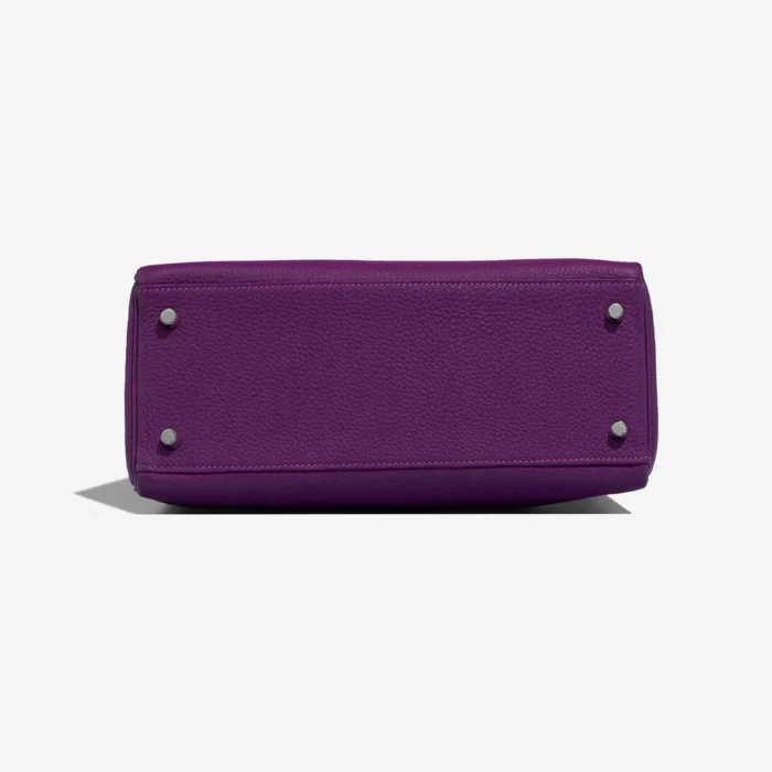 High-End Hermès Inspired HSS Kelly 28 Togo Anemone/Rose Pourpre PHW - Direct Luxury Fashion - Image 3