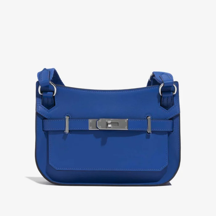 High-End Hermès Inspired Jypsière Mini Swift Blue de France PHW
