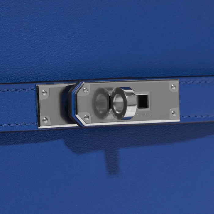 High-End Hermès Inspired Jypsière Mini Swift Blue de France PHW - Direct Luxury Fashion - Image 6
