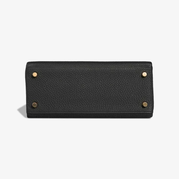 High-End Hermès Inspired Kelly 25 Togo Black GHW - Direct Luxury Fashion - Image 3