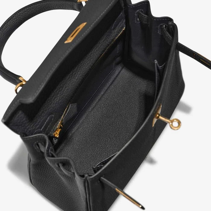 High-End Hermès Inspired Kelly 25 Togo Caban GHW - Direct Luxury Fashion - Image 5