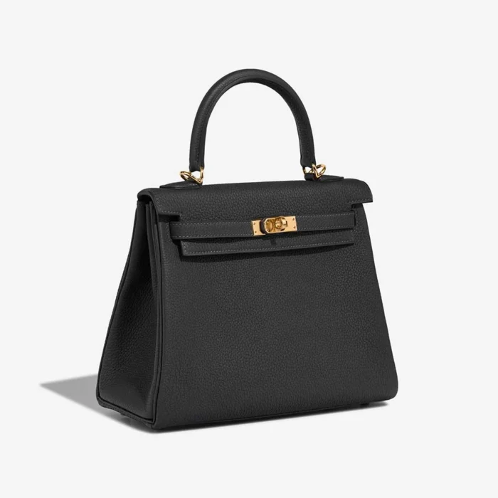 High-End Hermès Inspired Kelly 25 Togo Caban GHW - Direct Luxury Fashion - Image 4
