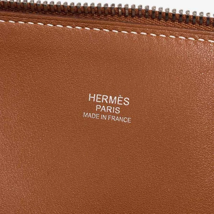 High-End Hermès Inspired Kelly 25 Togo Craie PHW - Direct Luxury Fashion - Image 6