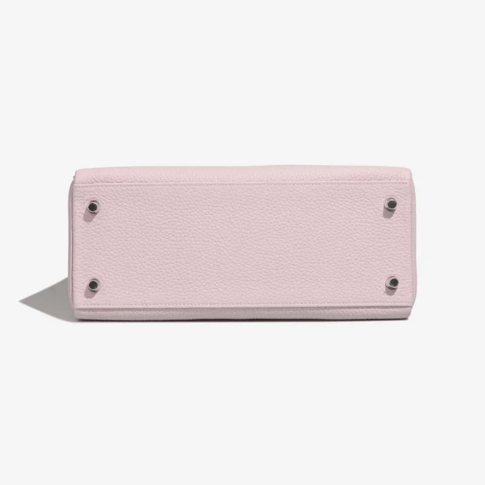 High-End Hermès Inspired Kelly 28 Togo Mauve Pale PHW - Direct Luxury Fashion - Image 3