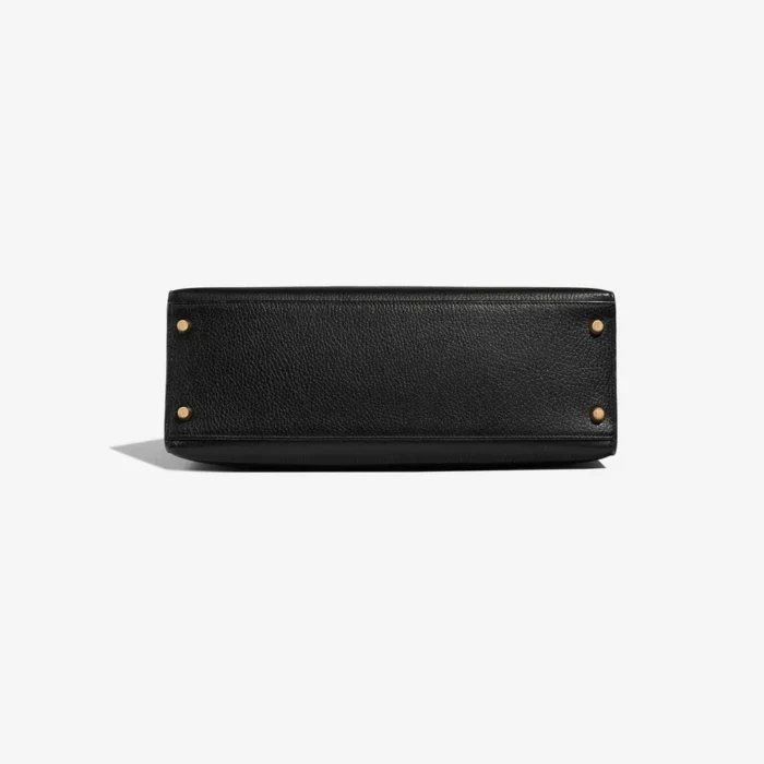 High-End Hermès Inspired Kelly 32 Ardennes Black GHW - Direct Luxury Fashion - Image 3
