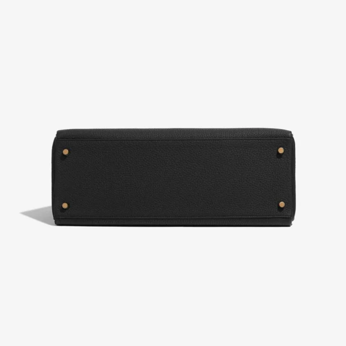 High-End Hermès Inspired Kelly 35 Togo Black GHW - Direct Luxury Fashion - Image 3