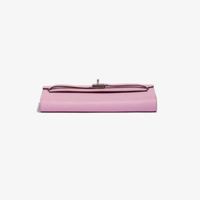 High-End Hermès Inspired Kelly To Go Epsom Mauve Sylvestre PHW - Direct Luxury Fashion - Image 3