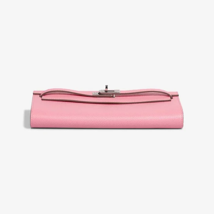 High-End Hermès Inspired Kelly To Go Epsom Rose Confetti PHW - Direct Luxury Fashion - Image 3