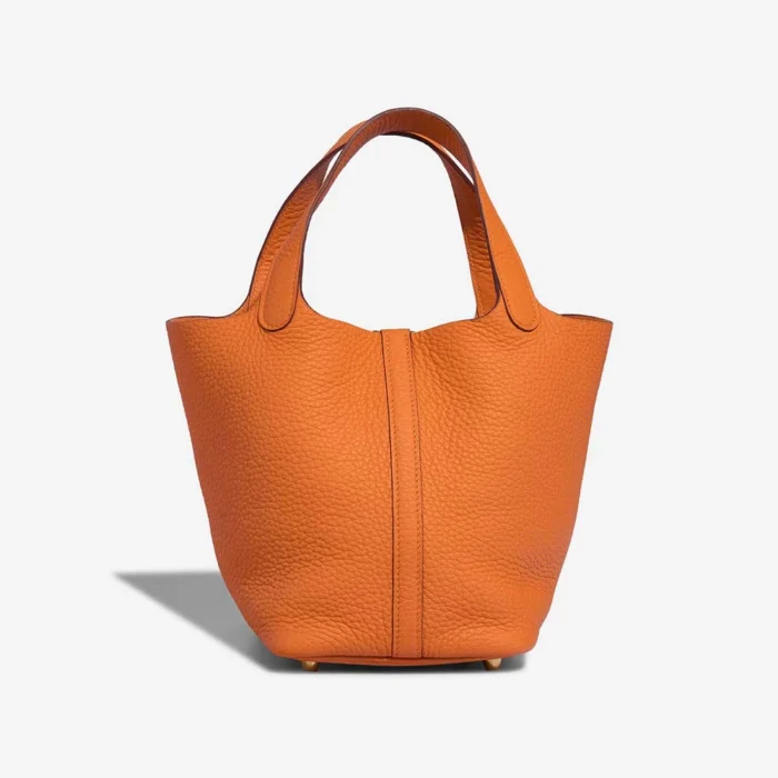 High-End Hermès Inspired Mini Constance Chevre Mysore Bougainvillier GHW - Direct Luxury Fashion - Image 3