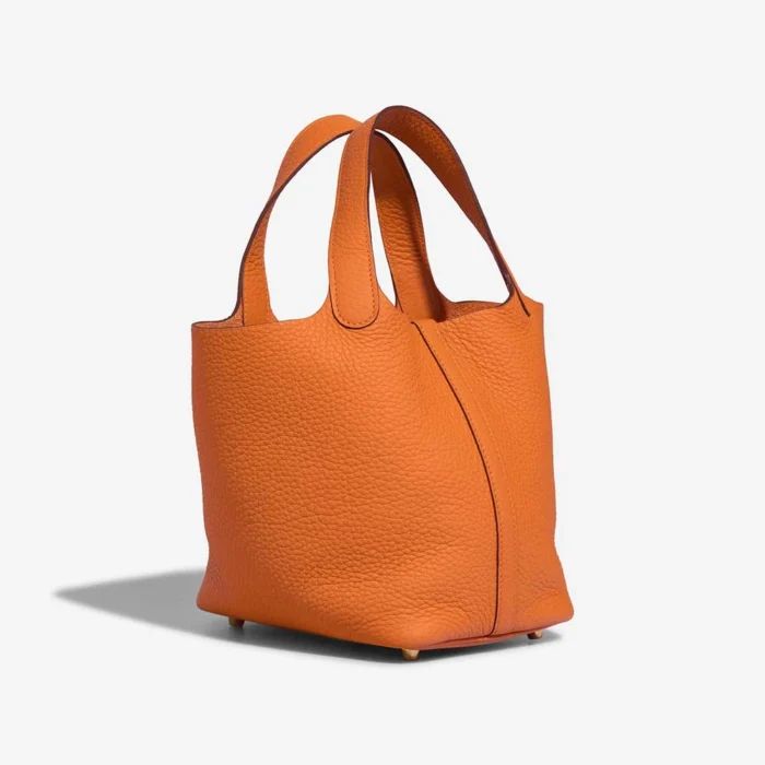 High-End Hermès Inspired Mini Constance Chevre Mysore Bougainvillier GHW - Direct Luxury Fashion - Image 5
