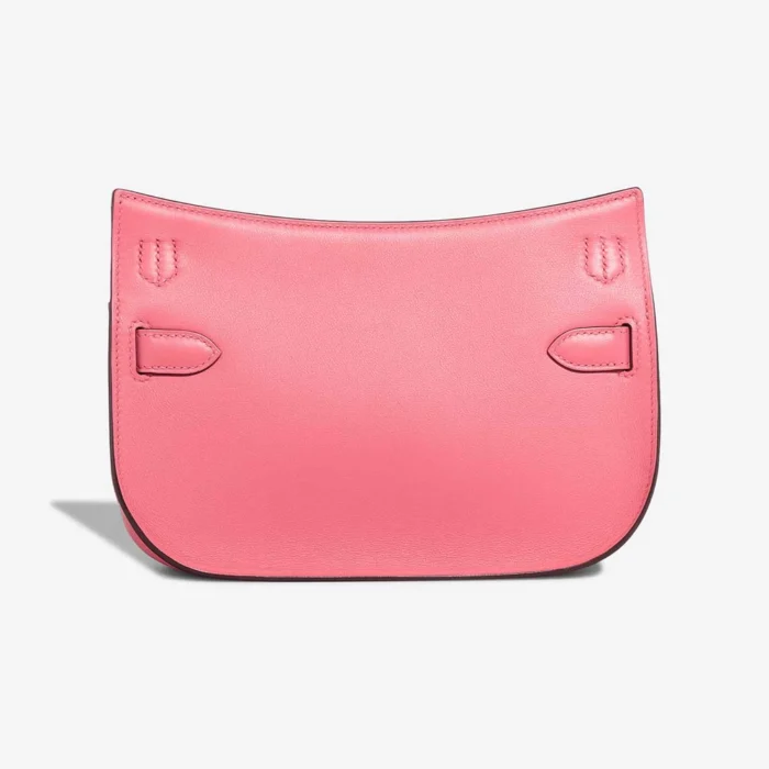 High-End Hermès Inspired Mini Jypsiere Swift Rose Azalee PHW - Direct Luxury Fashion - Image 3