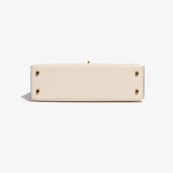 High-End Hermès Inspired Mini Kelly Epsom Nata GHW - Direct Luxury Fashion - Image 3
