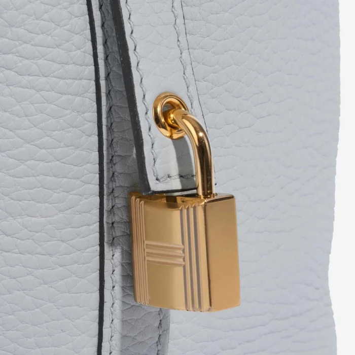 High-End Hermès Inspired Picotin 18 Clemence Bleu Pale GHW - Direct Luxury Fashion - Image 7