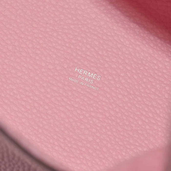 High-End Hermès Inspired Picotin 18 Clemence Rose Sakura PHW - Direct Luxury Fashion - Image 2