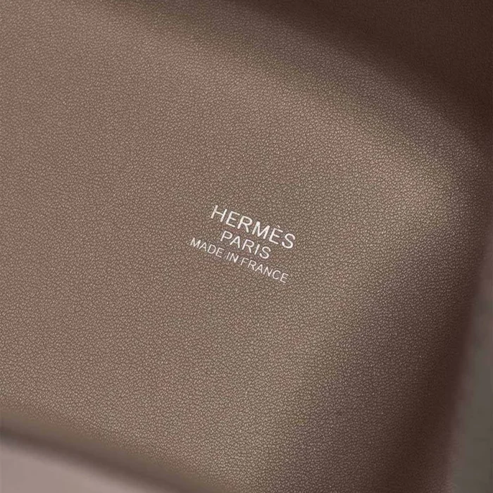 High-End Hermès Inspired Picotin Cargo 18 Toile Goeland/Swift Ecru/Etoupe PHW - Direct Luxury Fashion - Image 2