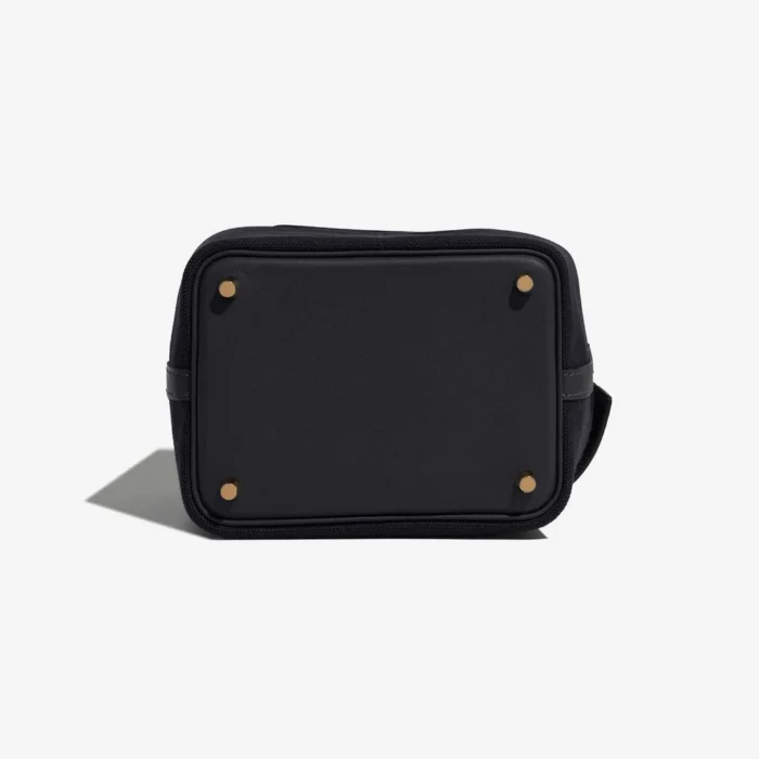High-End Hermès Inspired Picotin Cargo 18 Toile/Swift Blue Marine/Caban GHW - Direct Luxury Fashion - Image 4