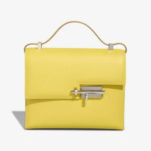 High-End Hermès Inspired Verrou 23 Epsom Lime PHW - Direct Luxury Fashion