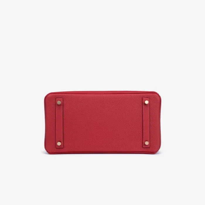 Mirror Quality Hermès Birkin 30 Togo Rouge Vif GHW - Replica Handbags - Image 3