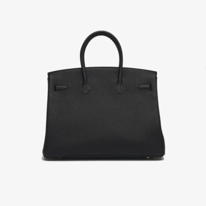 Mirror Quality Hermès Birkin 35 Togo Black GHW - Replica Handbags - Image 2