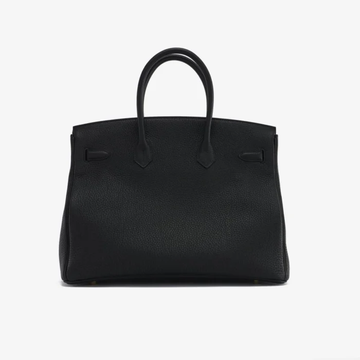 Mirror Quality Hermès Birkin 35 Togo Black GHW - Replica Handbags - Image 2