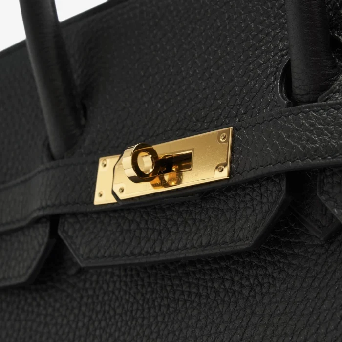 Mirror Quality Hermès Birkin 35 Togo Black GHW - Replica Handbags - Image 7