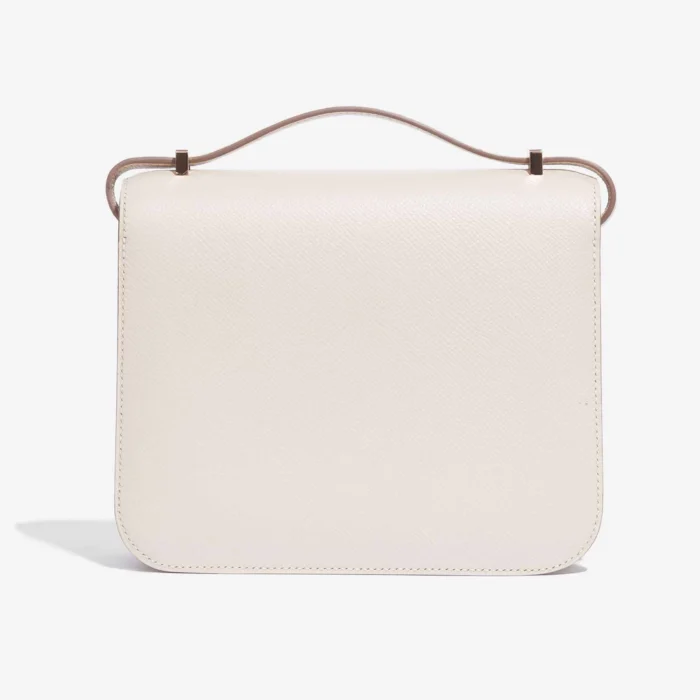 Mirror Quality Hermès Constance 18 Epsom Craie GHW - Replica Handbags - Image 2