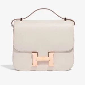 Mirror Quality Hermès Constance 18 Epsom Craie GHW Replica
