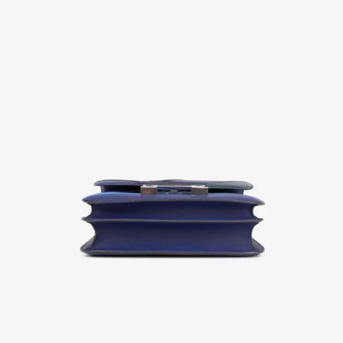 Mirror Quality Hermès Constance 24 Endless Road Alligator/Lizard Bleu Encre/Bleu Zellige/Vert Cypres/Bleu Nuit PHW - Replica Handbags - Image 3
