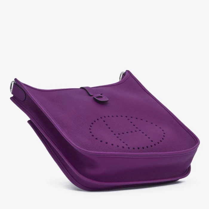 Mirror Quality Hermès Evelyne III 29 Amazone Anemone PHW - Replica Handbags - Image 3