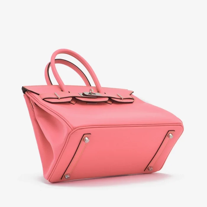 Mirror Quality Hermès HSS Birkin 30 Epsom Rose Confetti/Gris Mouette/Jaune Poussin PHW - Replica Handbags - Image 3