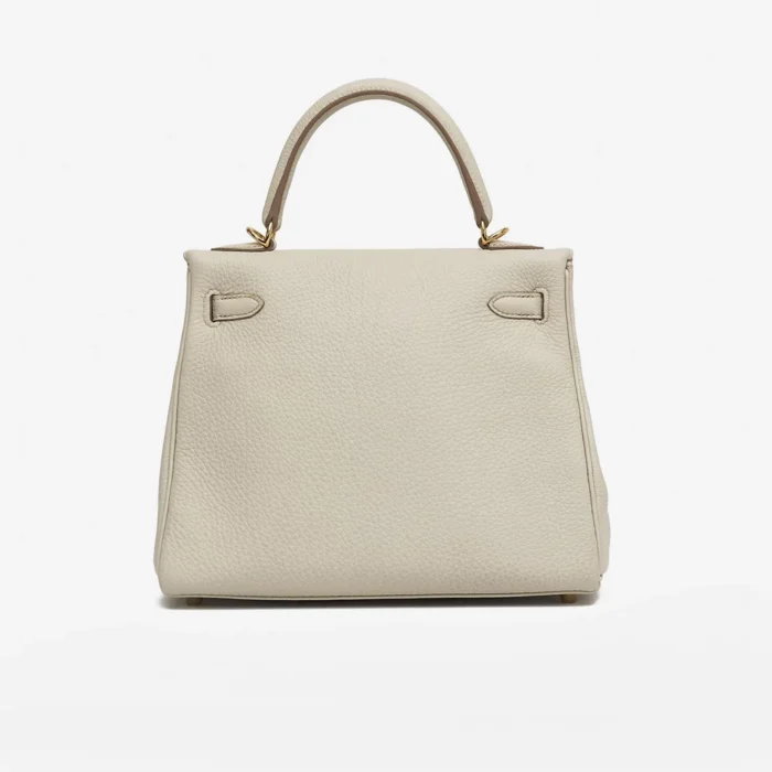 Mirror Quality Hermès Kelly 25 Togo Beton GHW - Replica Handbags - Image 2