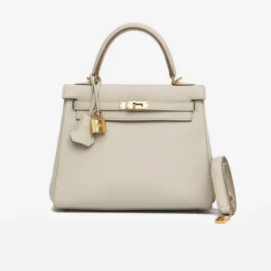 Mirror Quality Hermès Kelly 25 Togo Beton GHW – Replica Bags